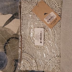 Tommy Bahama beaded wristlet